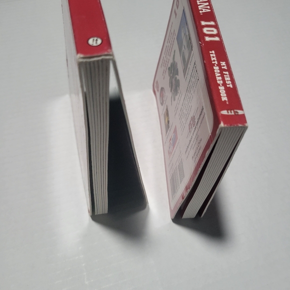 Set of 2 University of Indiana First Books IU Indiana Hoosiers baby board books - Picture 8 of 8